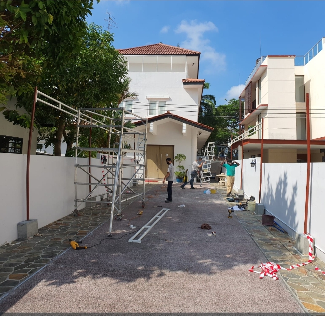 Car Porch Installation