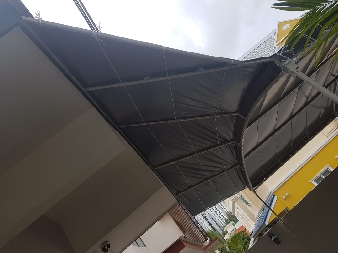 After: Completed Car Porch